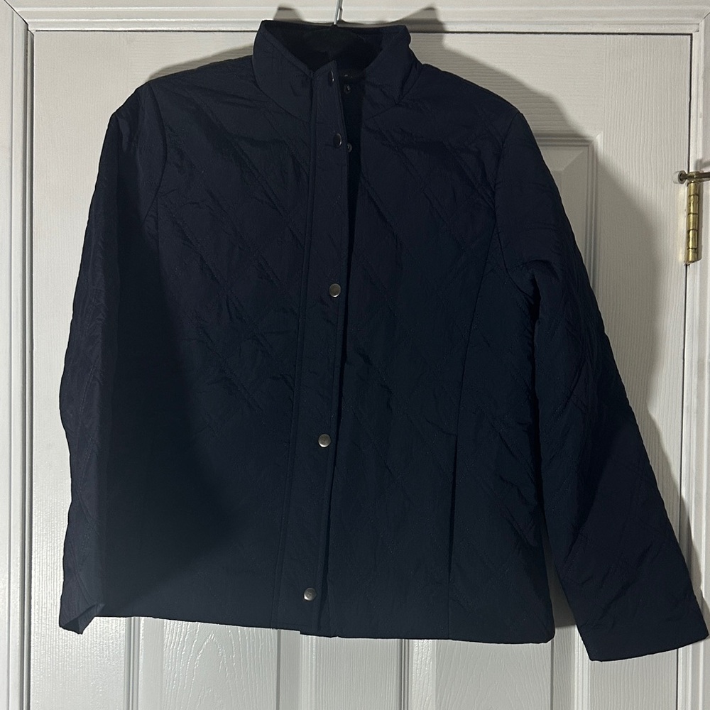 Eden Society Classic Women's Quilted Jacket - Navy